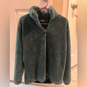 Eddie Bauer 1/4 zip plush sweater